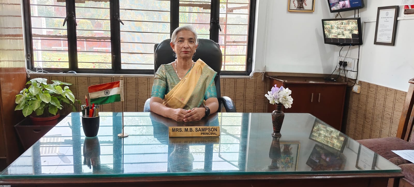 Principal - Mrs. Mohini Blest Sampson